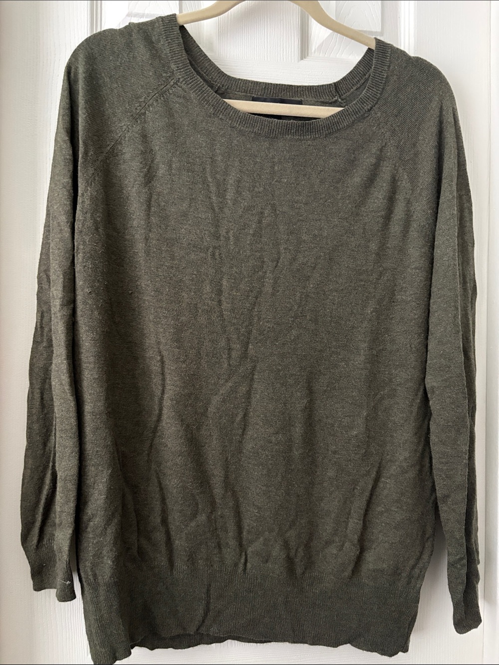 Mossimo Olive green super soft lightweight Knit Crewneck Sweater XXL